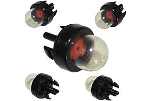Hipa Snap in Primer Bulb for McCulloch/Husqvarna/Poulan/Echo/Ryobi/Homelite Chain Saw Purge Bulb