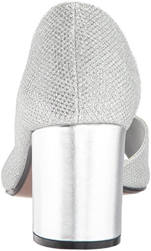 Touch Ups Women's Joy Pump, Silver Shimmer, 9 M US | Image 2
