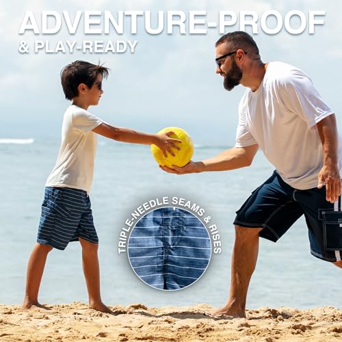 Image of Kanu Surf Boys' Avalon Quick Dry UPF 50+ Beach Swim Trunk