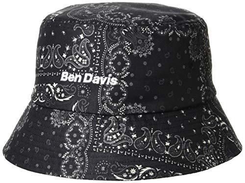 [ベンデイビス] ブリム ダウン ハット メンズ BDW-8618_BK-A ペイズリーブラック