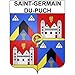 Saint Germain-du-Puch 33 - Adesivo con stemma della città autoadesivo, dimensioni: 4 cm