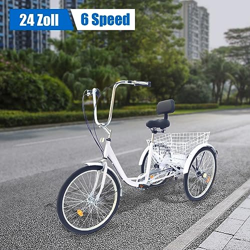 Triciclo 24 Pulgadas para Adultos miniatura 6