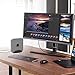 Bylitco Desktop Stand for Mac Mini 2010-2023,M1/M2,Vertical Holder,Perfect for Desk Organization and Heat Dissipation，Soft Cushioned Protection, Space-Saving Design- Black