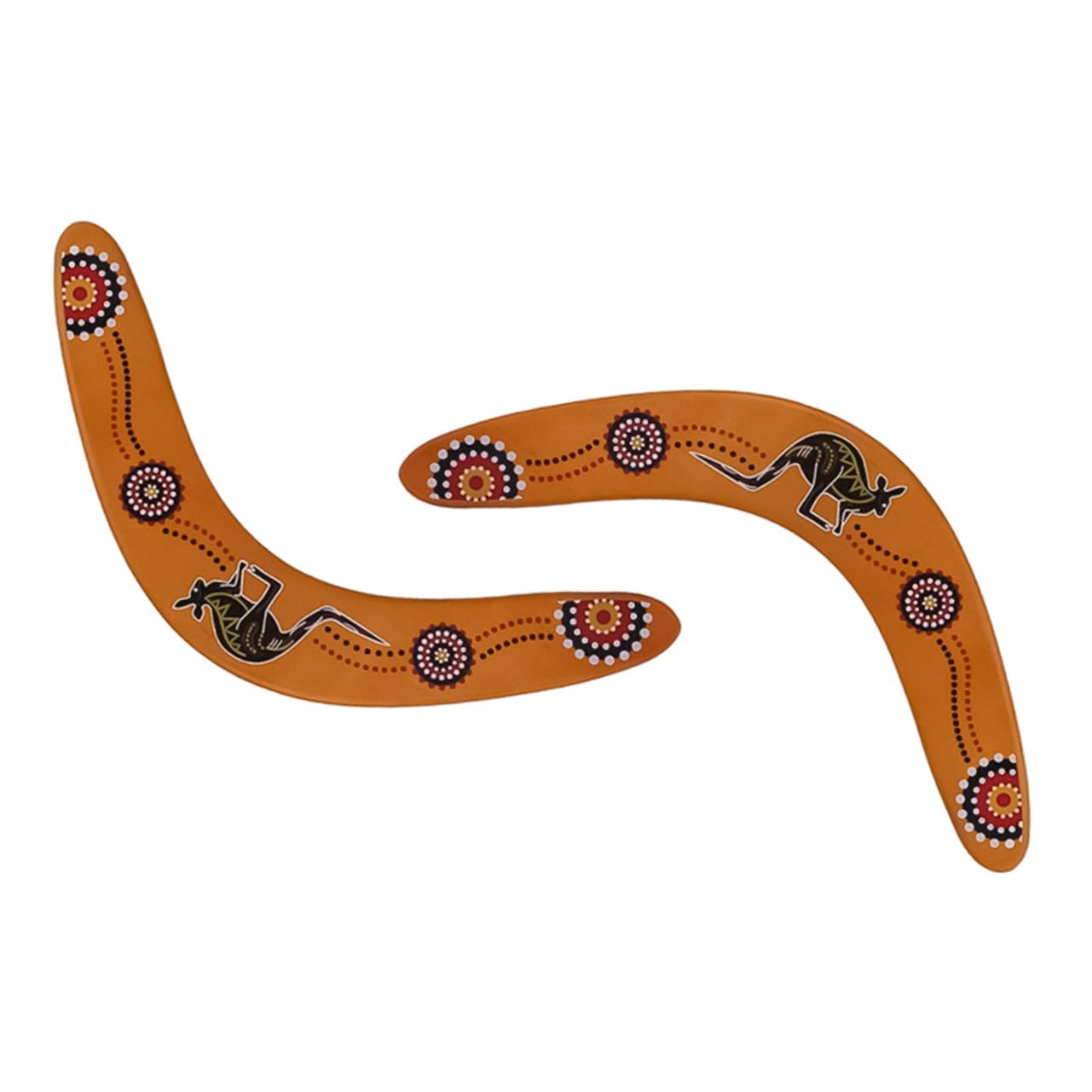 Boomerang de Madera en Forma de V 2 Piezas para Exteriores, Juguete Volador Adecuado para Niños y Adultos en Áreas Abiertas y Césped Grande