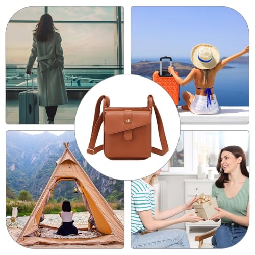 Sac messager en cuir petit format pour les courses et sorties