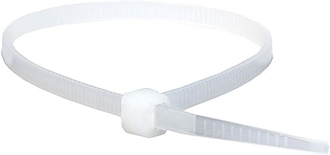 ForgeFix Cable Ties | 2.5 x 100mm | Natural | Bag 100