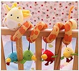 AQURE® Giraffe Baby Crib Activity Spiral Stroller Toy  from Crystalcity-6662