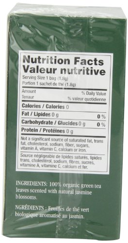 Uncle Lee's Imperial Organic Tea - Green Jasmine, 18 Count #TOP1