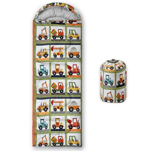 Image of QOOMO Ball Flower Camping Sleeping Bags,3 Season Warm & Cool Weather,Lightweight,Waterproof Sleeping Bags for Adults & Kids,Traveling,and Outdoors,Camping Gear Equipment