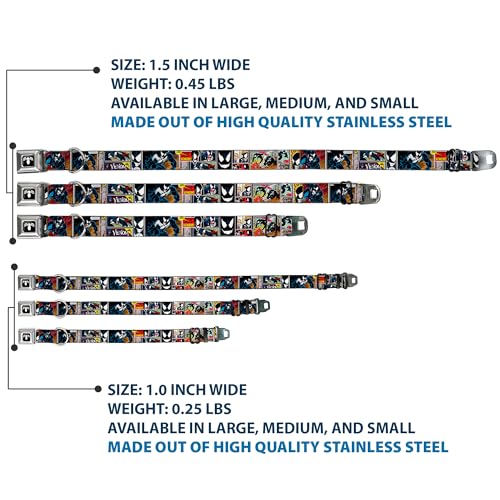 Boucle de ceinture de sécurité pour chien Venom avec sangle nylon réglable anti-traction - 4