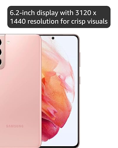 Amazon.com: Samsung Galaxy S21 5G, US Version, 128GB, Phantom Pink