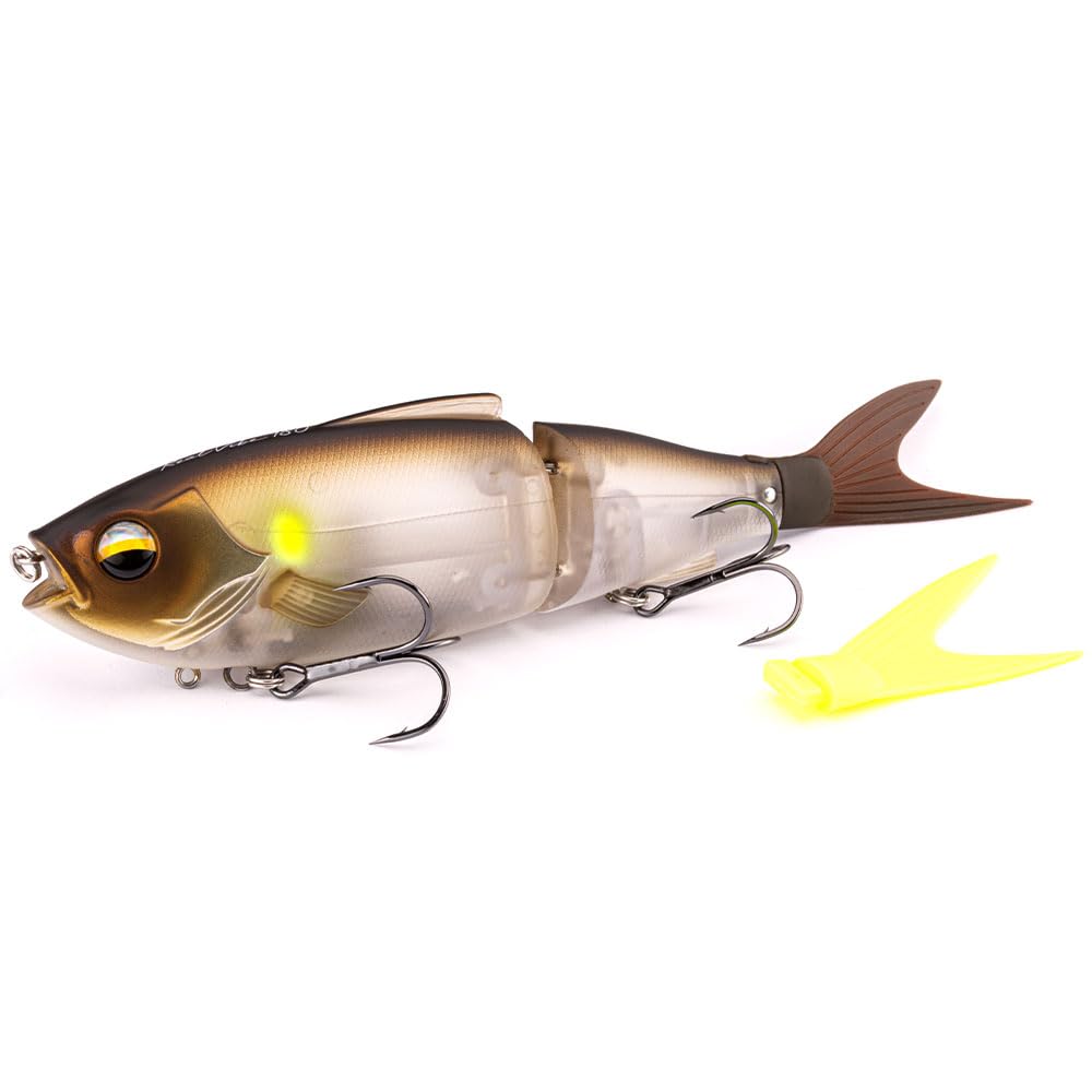 LMAB Real Vibe 180 Swimbait sinkend Hecht Köder groß zum Spinnfischen, Glidebait, Big Bait, Swim Bait Wobbler, Hardbait für Raubfische