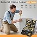 CRESOLVIA 328 Piece Tool Kit For Home,Hand Repair Tool Set,Toolbox Storage Case with Drawer,General Household/Auto Tool Set,Perfect for Homeowner, DIY, Handyman