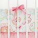 My Baby Sam Paisley Crib Sheet, Coral