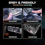 GIGABYTE B850 Eagle WIFI6E AMD AM5 LGA 1718 Motherboard, ATX, DDR5, 3X M.2, PCIe 5.0, USB-C, WIFI6E, 1GbE LAN, EZ-Latch, 5-Year Warranty - Image 5