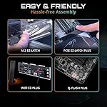 GIGABYTE B850M Gaming X WIFI6E AMD AM5 mATX Motherboard, Support AMD Ryzen 9000/8000/7000 Series, DDR5, 10+2+2 Power Phase, 2X M.2, PCIe 5.0, USB-C, WIFI6E, 2.5GbE LAN, EZ-Latch, 5-Year Warranty - Image 5