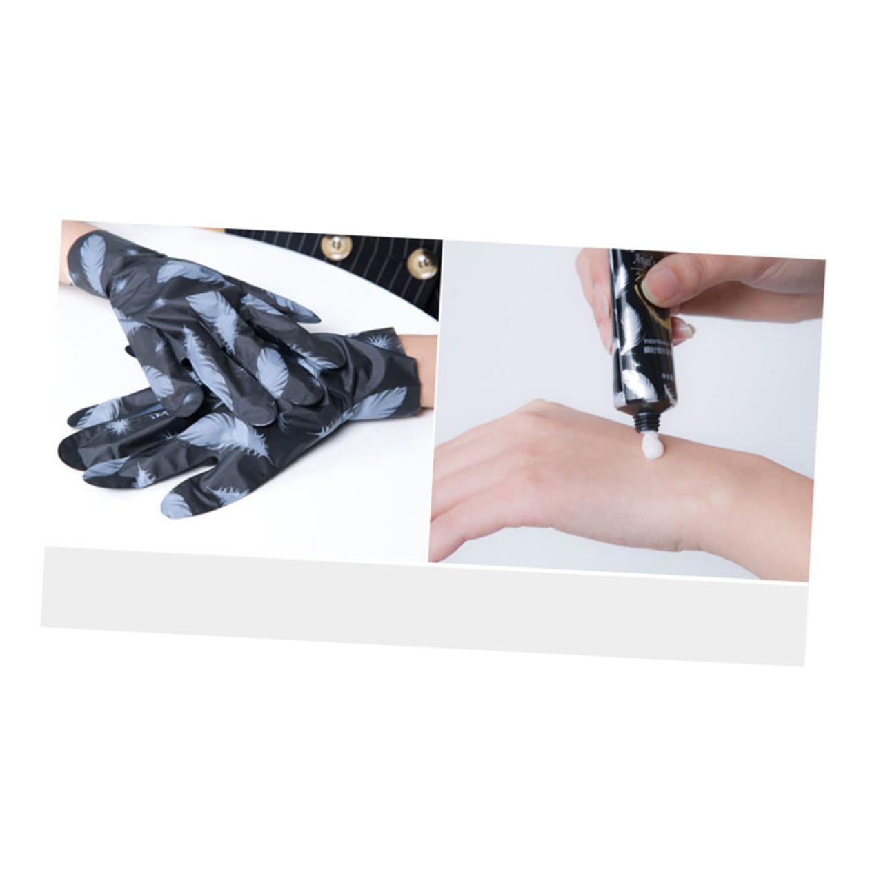 Housoutil 3pares Guantes De De Para Hidratación y Blanqueamiento Exfoliantes y Suavizantes Para Secas y Agrietadas Cuidado Casa