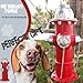 Prefdo Dog Fire Hydrant Pee Post, Puppy Pee Post Training Statue, Indoor Outdoor Fire Hydrant Decor Figurines for Yard Art Garden Lawn, Gift for Fireman (14.5 inch)