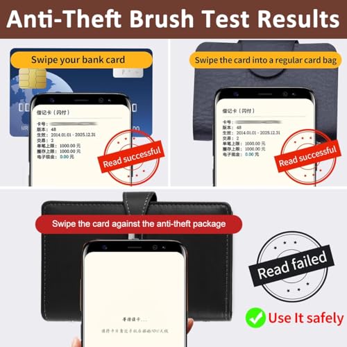 Image of Climberty Business Cards Holder 150 Pockets PU Leather Cover Travel Business Card Holder Fit for 3.5x2.3 in Cards Semi Transparent Pockets Versatile for Credit and ID Card