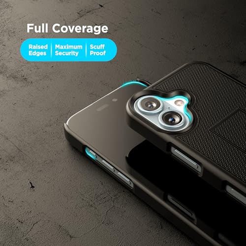 Encased HC440 Duraclip Compatible With Iphone 16 Plus Belt Clip Holster Case With Tempered Glass Screen Protector thumb #4