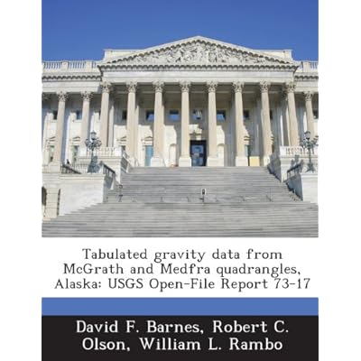 Tabulated Gravity Data from McGrath and Medfra Quadrangles, Alaska