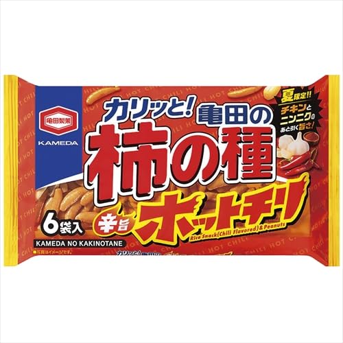 Amazon.co.jp: 亀田製菓 柿の種旨辛ホットチリ 164g : 食品・飲料・お酒