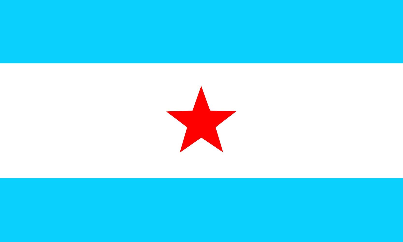 Drapeau Nicaragua William Walker 1856 finitions de prestige
