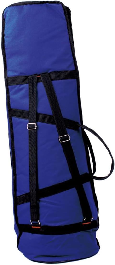 Healifty Oxford Cloth Trombone Bag with Shockproof High-density Cotton Padding Double Shoulder Straps Large Capacity Storage Case for Musical Instrument Accessories