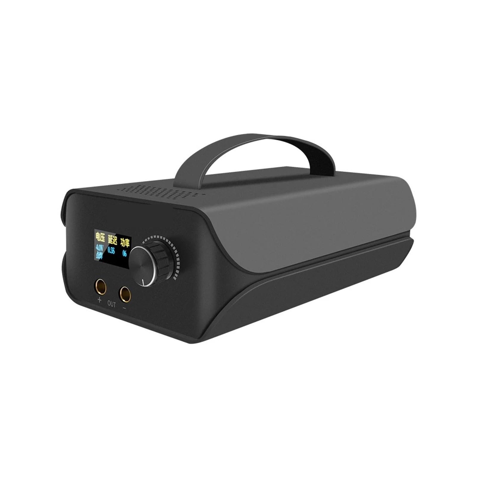 Medidor de Flujo Equipo de Soldadura DIY, máquina por Puntos con batería Pantalla LCD, Litio Condensador Farah Ajustable 120 ars