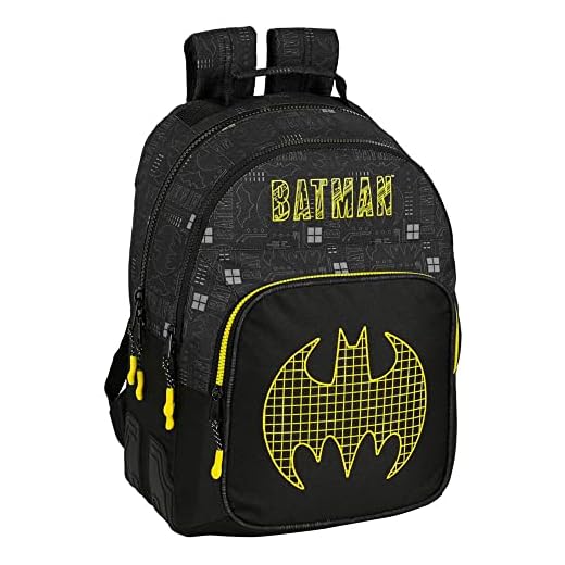 Mochila Safta Escolar de Batman Comix, 320x150x420 mm
