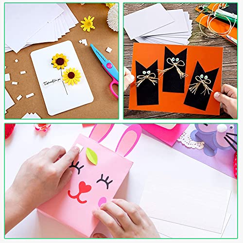 FIGFYOU 1000 Stück Schaumstoff Klebestreifen 3mm Doppelseitig 3D Klebeband für Karten, Büro, Sammelalbum