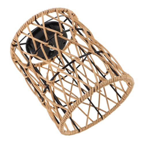 Lampe solaire suspendue rotin de qualité supérieure pour terrasse élégante