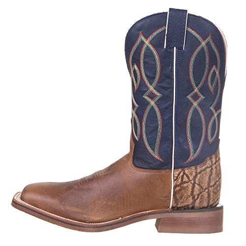 Taupe Wide Square Toe Western Boot by Tony Lama3