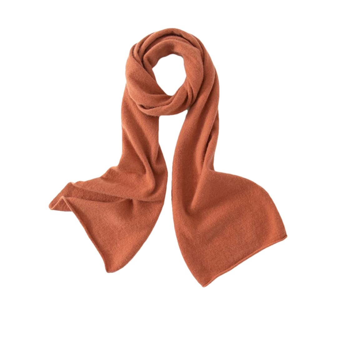 Bufanda de cachemira para mujer, bufanda de primavera, otoño e invierno, bufanda de punto suave y cálida