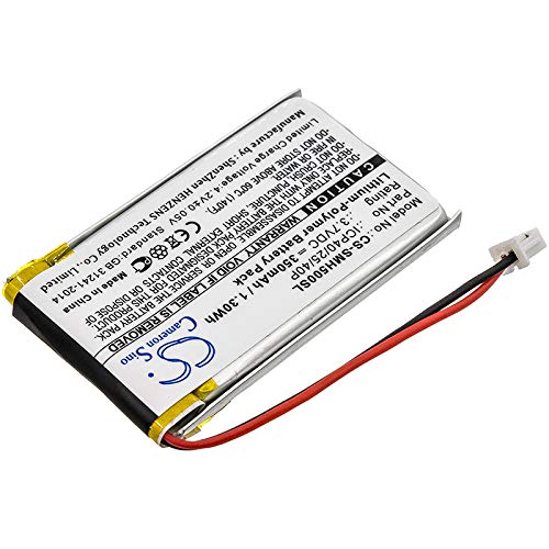 Batería de reemplazo XSP para Sen/a SMH-5 PN ICP40/25/40P miniatura 1