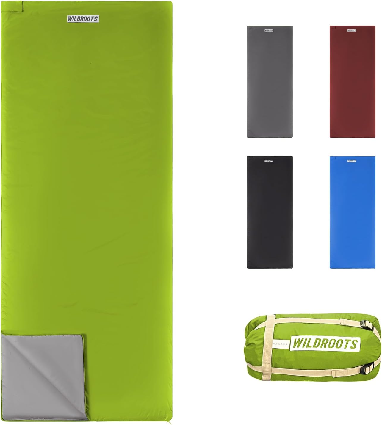 WILDROOTS Outdoor Camping Sleeping Bags for Hiking, Hunting, Travel WILDROOTS Outdoor Camping Sleeping Bags for Hiking, Hunting, Travel