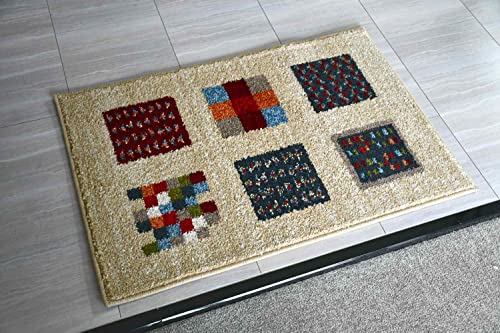 �J�l���E �}�b�g ���փ}�b�g �唻�T�C�Y 70x120cm �k�� �M���x�� �h�� ������� �S11�f�U�C�� �����s�A���L�}�b�g 70×120�^�i��72DW6-J