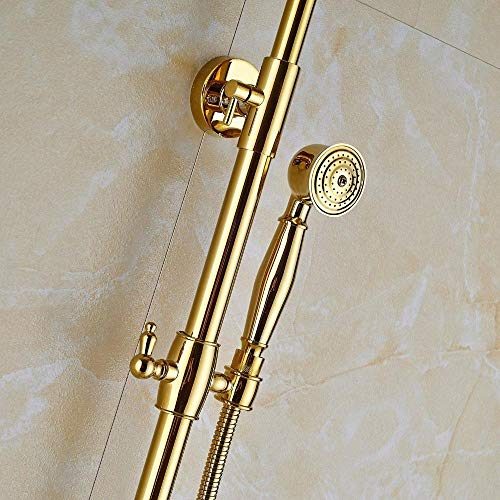 Ensemble de douche poli à la main pour éliminer le calcaire incrusté
