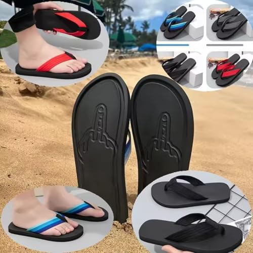 Hidden Shape Flops, Arch Support Funny Print Flip Flops for Men & Women, Comfortable, Quick-drying and Non-slip2