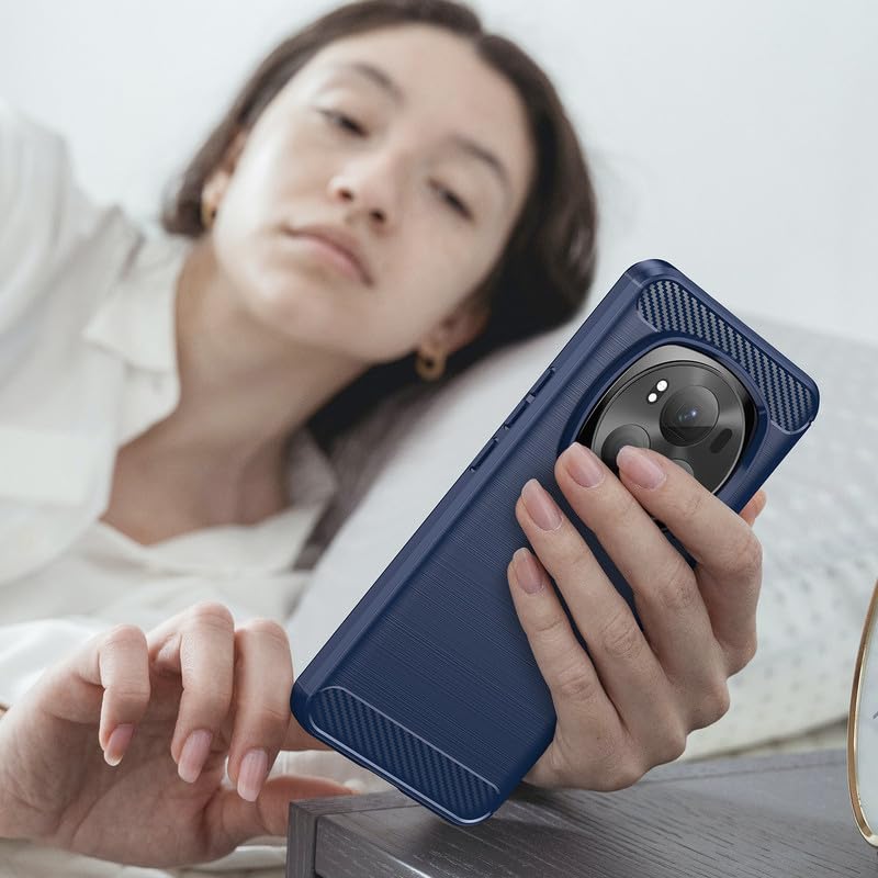 Image of Basic Case for Honor Magic6 Pro (Carbon Fibre Blue)