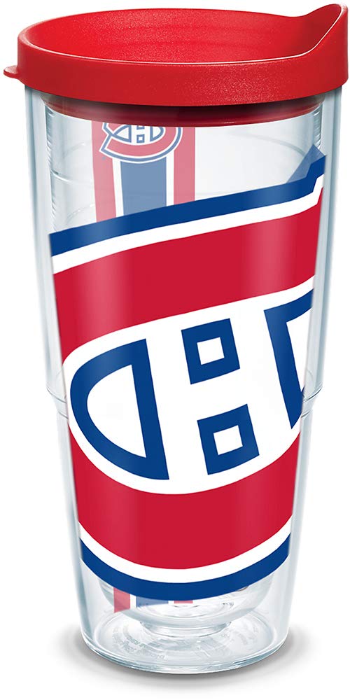 NHL Montreal Canadiens Hockey Team Logo Polar Insulated Tumbler, Red