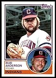 Baseball MLB 1983 Topps #367 Bud Anderson Indians