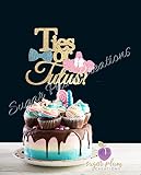 Ties or Tutus Cake Topper