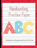Handwriting Practice Paper Workbook Primary Composition Notebook: Journal Blank Dotted Writing Sheets Notebook For Preschool And Kindergarten Kids ... Book For Preschoolers)  (ages 2-4, 3-5)Vol.89