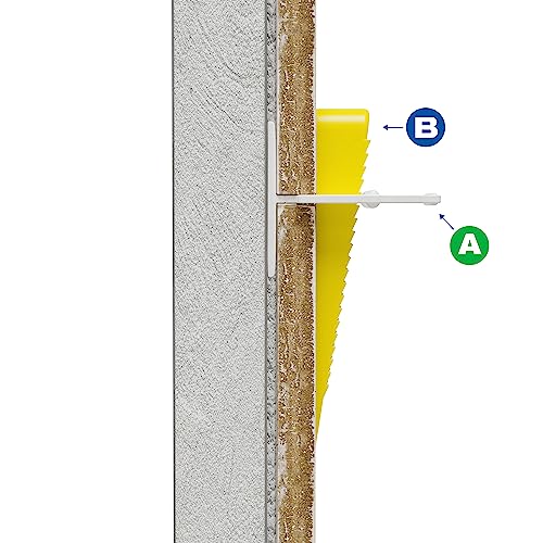 QEP LASH Tile Leveling System, Part A, Clips for 1/16" Grout (300 Pack), White - Image 5