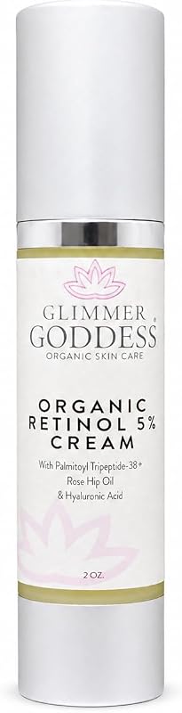 Creme noturno facial e para pescoço com retinol GLIMMER GODDESS, 60 g