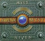 Hardcover Commemorative Journal, Full Versions of Myst & Riven, Playing Guides, The Making of Myst - AGES OF MYST - Fifth Anniversary Commemorative Edition - Full Retail Box - MAC & Windows