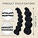 Hapdoo Hair Clips, 6PCS Bow Oval Banana Clips for Medium Thin Hair, 4.1 Inch Matte Strong Hold Half Ponytail Bun Holder, Hair Jaw Clips Barrettes Styling Accessories for Women Girls