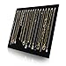 DOTASI Black Velvet Necklace Chain Stand Jewellery Holder Shop Display Organizer(Not included necklaces )