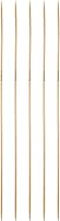 Vista 19 de HARFINGTON 5 piezas de agujas de tejer de bambú de doble punta tamaño US 0 (2 mm) carbonizadas de 7.9 pulgadas (20 cm) rectas para tejer creativa